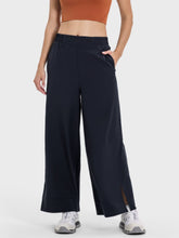 Load image into Gallery viewer, Slit Wide Leg Active Pants
