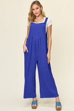 Load image into Gallery viewer, Double Take Full Size Texture Sleeveless Wide Leg Overall
