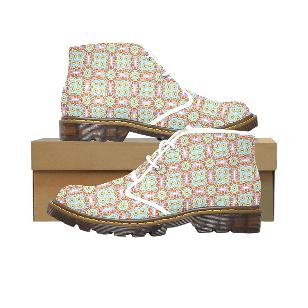 Ti Amo I love you - Exclusive Brand - Women's Canvas Chukka Boots - Sizes 6.5-12