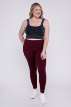 Load image into Gallery viewer, Plus Premium Cotton Full Length Leggings
