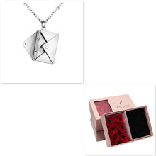 Load image into Gallery viewer, Womens Fashion Jewelry Envelope Lover Letter Pendant Necklace

