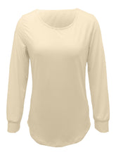 Load image into Gallery viewer, Round Neck Long Sleeve T-Shirt
