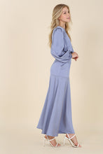 Load image into Gallery viewer, Dressed Up Satin Two-Piece Mermaid Dress Set
