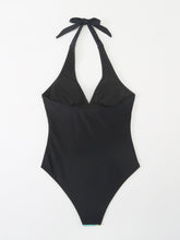 Load image into Gallery viewer, Printed Halter Neck One-Piece Swimwear
