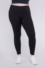 Load image into Gallery viewer, Plus Premium Cotton Full Length Leggings
