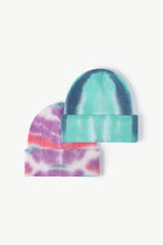 Load image into Gallery viewer, Tie-Dye Cuffed Knit Beanie
