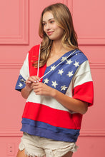 Load image into Gallery viewer, BiBi American Flag Theme Hoodie
