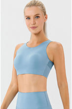 Load image into Gallery viewer, Round Neck Wide Strap Active Bra
