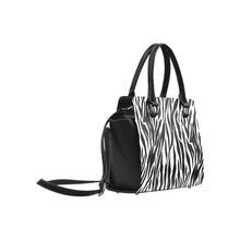 Load image into Gallery viewer, Ti Amo I love you - Exclusive Brand - Black &amp; White - Zebra -  Classic Shoulder Handbag
