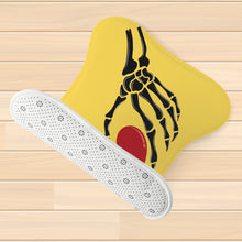 Load image into Gallery viewer, Ti Amo I love you - Exclusive Brand - Mustard Yellow - Skeleton Hands with Heart  - Big Paws Pet Rug
