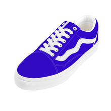 Load image into Gallery viewer, Ti Amo I love you - Exclusive Brand - Violet Blue - Low Top Flat Sneaker
