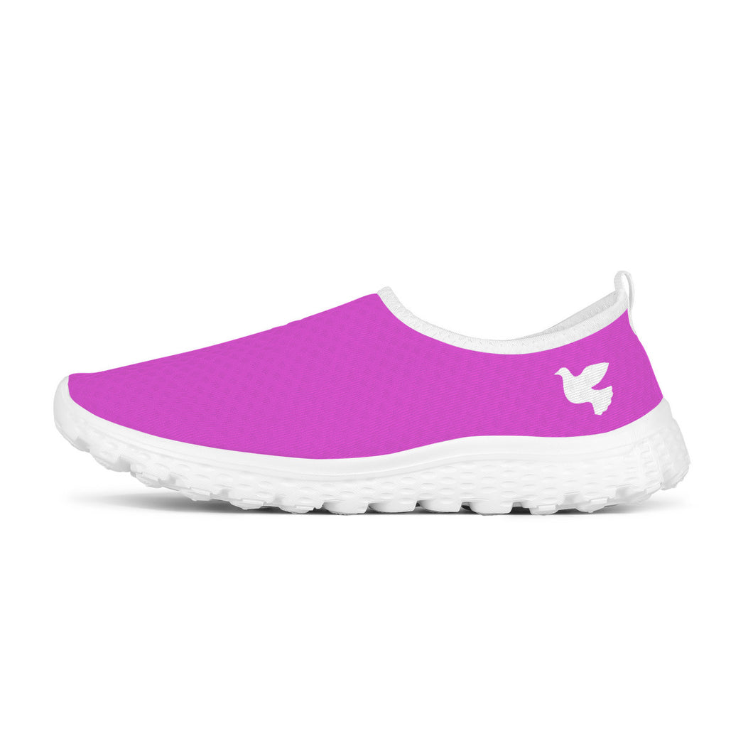 Ti Amo I love you -Exclusive Brand - Deep Fuchsia - Women's Mesh Running Shoes