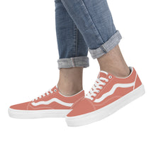 Load image into Gallery viewer, Ti Amo I love you - Exclusive Brand - Dark Peach - Low Top Flat Sneaker
