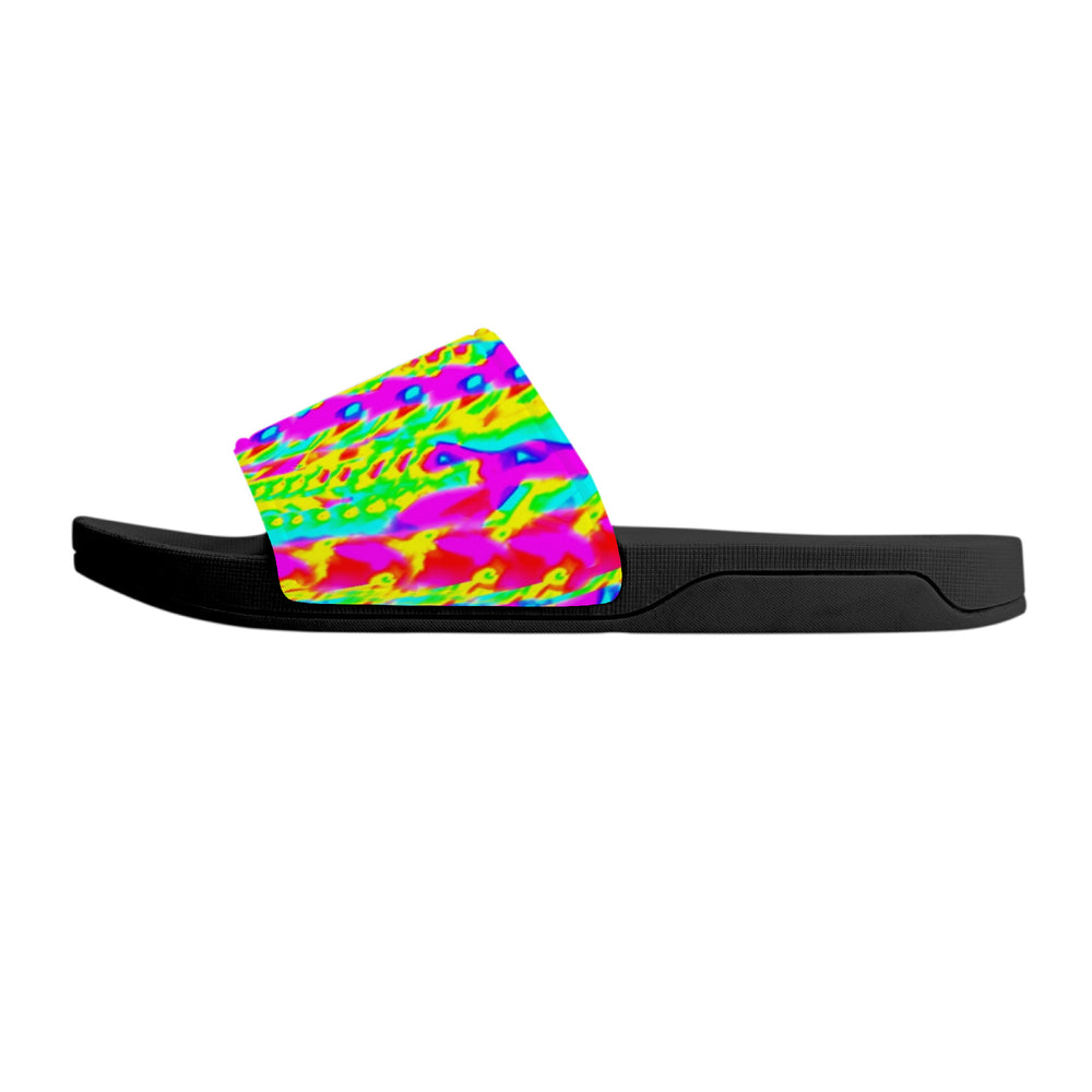 Ti Amo I love you - Exclusive Brand - Womens   - Slide Sandals - Black Soles