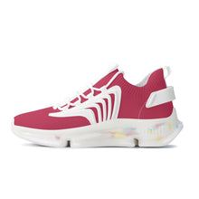 Load image into Gallery viewer, Ti Amo I love you - Exclusive Brand - Viva Magenta - Mens / Womens - Air Max React Sneakers - White Soles
