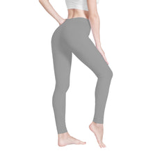 Load image into Gallery viewer, Ti Amo I love you - Exclusive Brand - Silver Chalice - White Daisy - Yoga Leggings - Sizes XS-3XL
