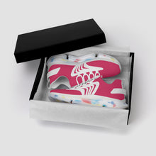 Load image into Gallery viewer, Ti Amo I love you - Exclusive Brand - Cerise Red 2 - Mens / Womens - Air Max React Sneakers - White Soles
