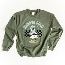 Load image into Gallery viewer, Always Cold Snowman Graphic Sweatshirt Ti Amo I love you
