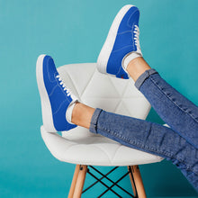 Load image into Gallery viewer, Ti Amo I love you - Exclusive Brand - Cobalt - Low Top Unisex Sneakers
