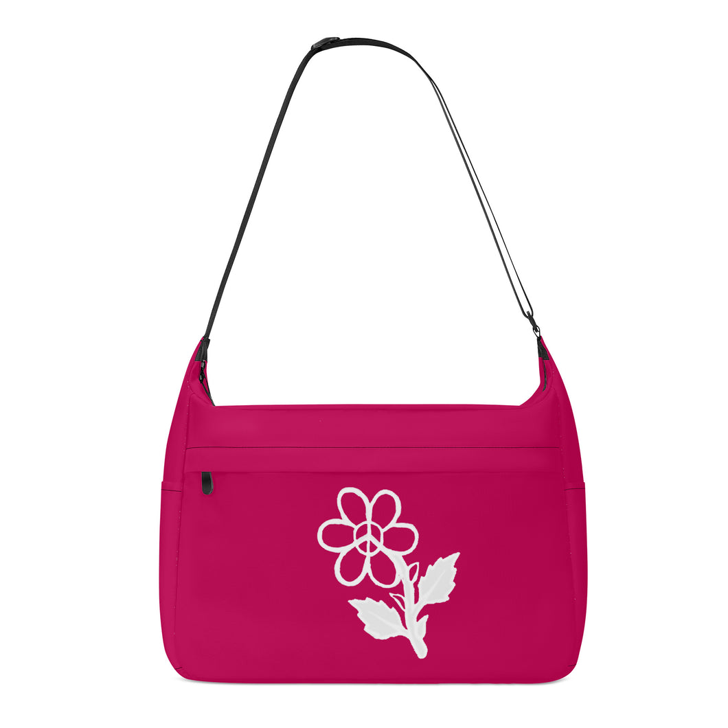 Ti Amo I love you - Exclusive Brand - Lipstick 2 - White Daisy - Journey Computer Shoulder Bag