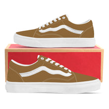 Load image into Gallery viewer, Ti Amo I love you - Exclusive Brand - Cocoa - Low Top Flat Sneaker
