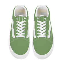 Load image into Gallery viewer, Ti Amo I love you - Exclusive Brand - Dusty Green - Low Top Flat Sneaker
