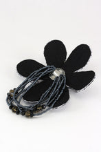 Load image into Gallery viewer, Sequin Flower Convertible Bracelet Scrunchie
