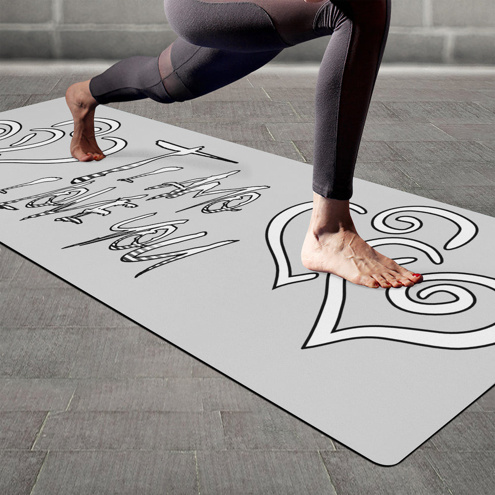 Ti Amo I love you - Exclusive Brand - Alto Gray - Yoga Mat