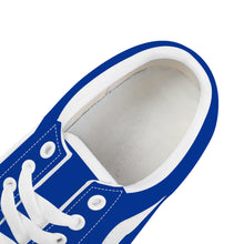 Load image into Gallery viewer, Ti Amo I love you - Exclusive Brand - Dark Powder Blue - Low Top Flat Sneaker
