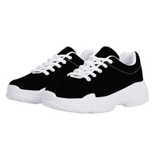 Load image into Gallery viewer, Ti Amo I love you - Exclusive Brand - Black - Angry Fish - Chunky Sneakers - White Soles
