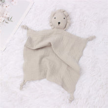 Load image into Gallery viewer, Baby Cotton Muslin Comforter Blanket Soft Newborn Sleeping Dolls Kids Fashion Sleep Toy Soothe Appease Towel Bibs Ti Amo I love you
