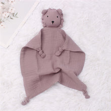 Load image into Gallery viewer, Baby Cotton Muslin Comforter Blanket Soft Newborn Sleeping Dolls Kids Fashion Sleep Toy Soothe Appease Towel Bibs Ti Amo I love you
