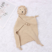 Load image into Gallery viewer, Baby Cotton Muslin Comforter Blanket Soft Newborn Sleeping Dolls Kids Fashion Sleep Toy Soothe Appease Towel Bibs Ti Amo I love you
