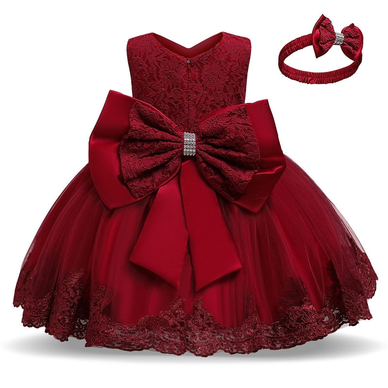 Baby / Toddler - Girls - Lace Dresses - Sizes 9mth - 5T Ti Amo I love you