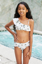 Load image into Gallery viewer, Baby/ Toddler/ Kids - Girls - Marina West Swim Float On Asymmetric Neck Two-Piece Set in Daisy Cream - Sizes 18mths-Kids10/11 Ti Amo I love you
