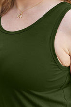 Load image into Gallery viewer, Basic Bae Full Size Round Neck Tank Ti Amo I love you
