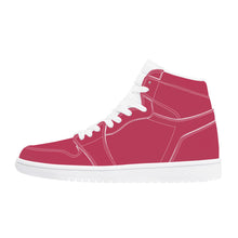 Load image into Gallery viewer, Ti Amo I love you - Exclusive Brand - Viva Magenta - High Top Synthetic Leather Sneaker
