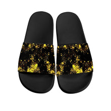 Load image into Gallery viewer, Ti Amo I love you - Exclusive Brand - Mens / Womens - Slide Sandals - Black
