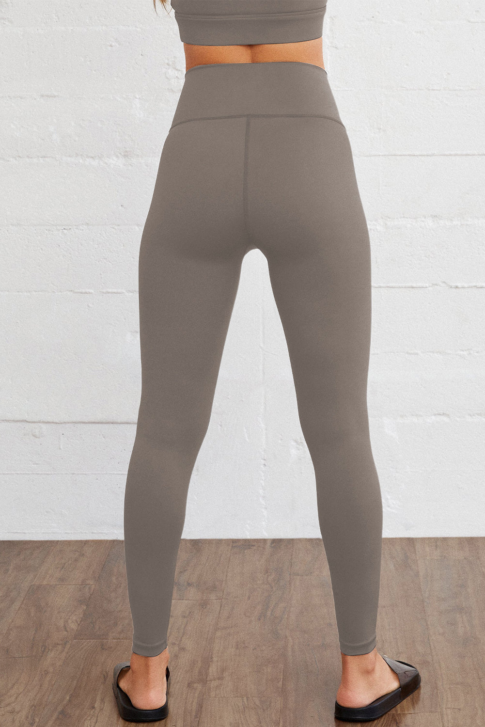 Black or Gray - Arched Waist Seamless Active Leggings - Sizes S-XL Ti Amo I love you