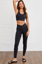 Load image into Gallery viewer, Black or Gray - Arched Waist Seamless Active Leggings - Sizes S-XL Ti Amo I love you
