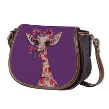 Load image into Gallery viewer, Ti Amo I love you - Exclusive Brand - Bossanova 2 - Giraffe- Saddle Bag
