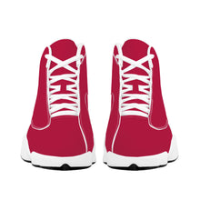 Load image into Gallery viewer, Ti Amo I love you - Exclusive Brand  - Cardinal -  Mens / Womens - Unisex  Basketball Shoes - White Laces
