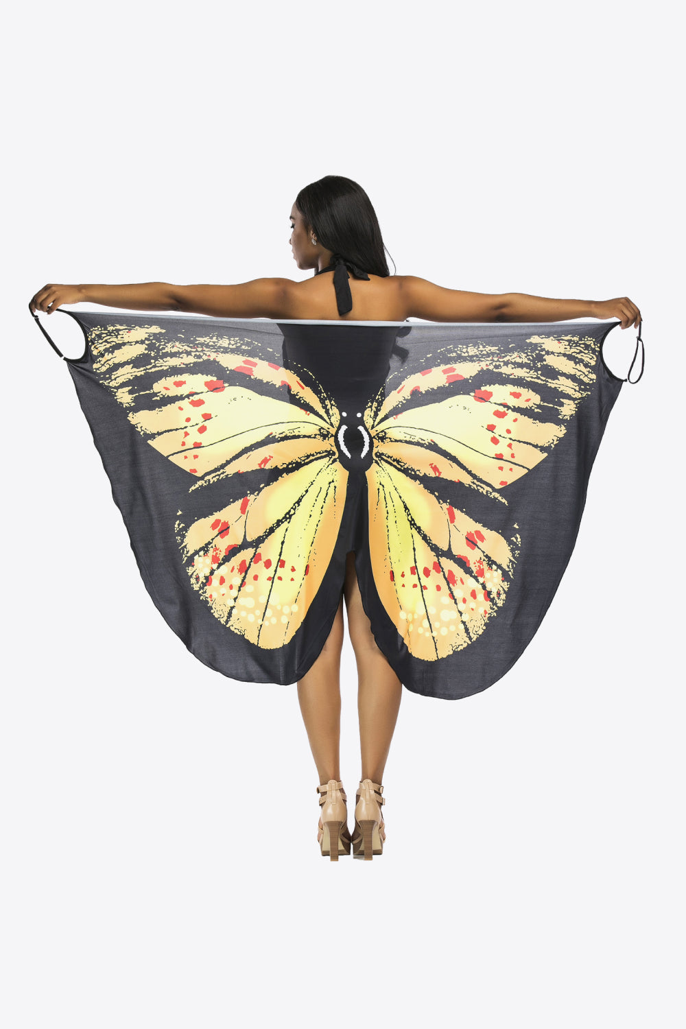 Butterfly Spaghetti Strap Cover Up Ti Amo I love you