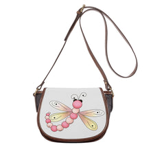 Load image into Gallery viewer, Ti Amo I love you - Exclusive Brand - Concrete - Dragonfly - Saddle Bag
