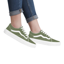 Load image into Gallery viewer, Ti Amo I love you - Exclusive Brand - Ash Olive - Low Top Flat Sneaker
