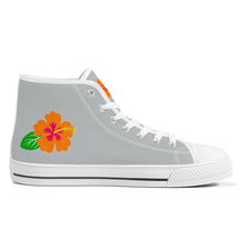 Load image into Gallery viewer, Ti Amo I love you Exclusive Brand - High - Top Canvas Shoes - White Soles
