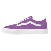 Load image into Gallery viewer, Ti Amo I love you - Exclusive Brand - Muted Purple - Low Top Flat Sneaker
