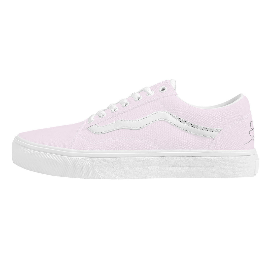 Ti Amo I love you - Exclusive Brand - Lavender Blush - Low Top Flat Sneaker