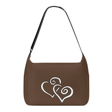 Load image into Gallery viewer, Ti Amo I love you - Exclusive Brand - Tik Tuk - Double White Heart - Journey Computer Shoulder Bag
