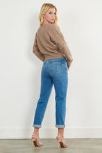 Load image into Gallery viewer, Classic Mom Jeans Ti Amo I love you
